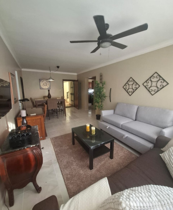 Apartamento 1H amueblado Gazcue
